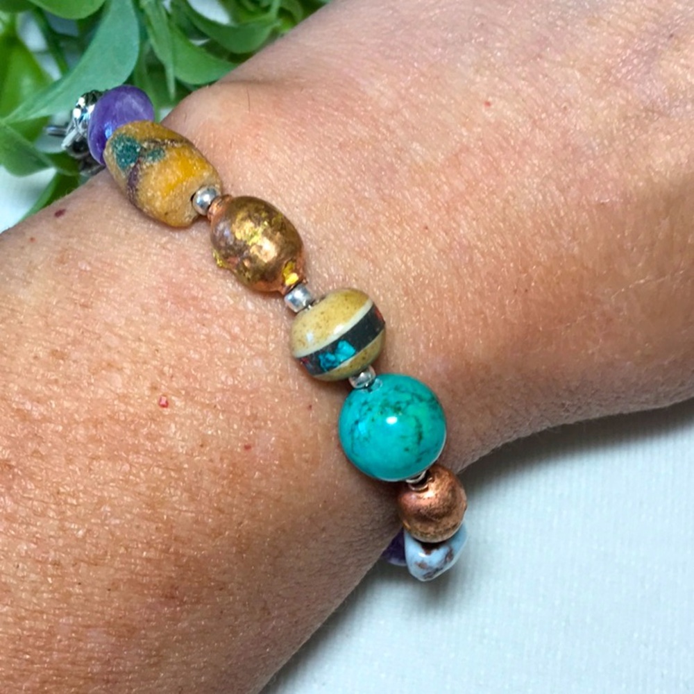 🌵🌵 Desert Inspired Bracelet - Handcrafted! 🌵🌵